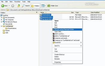 Flexcrypt folder screenshot 3