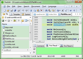 FlexEdit screenshot