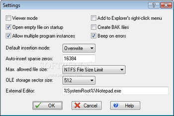 FlexHEX Editor screenshot 2