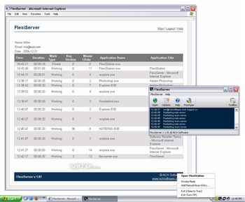 Flexi-Station Employee Management screenshot 2