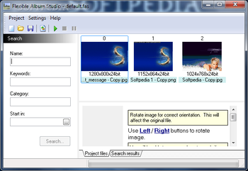 Flexible Album Studio screenshot