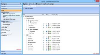 Flexible TreeView screenshot 3