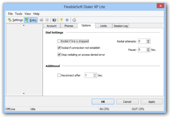 Flexiblesoft Dialer XP Lite screenshot 4