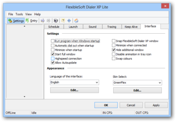 Flexiblesoft Dialer XP Lite screenshot 6