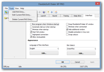 Flexiblesoft Dialer XP PRO screenshot 5