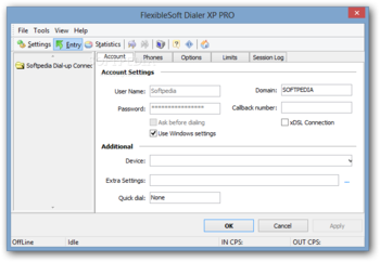 Flexiblesoft Dialer XP PRO screenshot 6