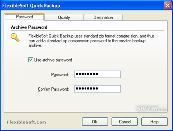 FlexibleSoft Quick Backup screenshot 2