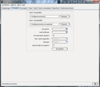 FlexiCrypt screenshot 2