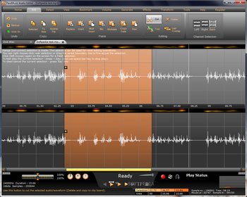 FlexiMusic Audio Editor screenshot 2