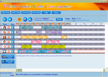 FlexiMusic Kids Composer screenshot 3