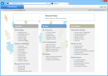 FlexiServer screenshot 2