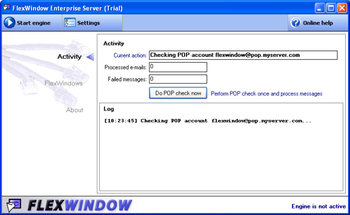 FlexWindow Enterprise Server screenshot