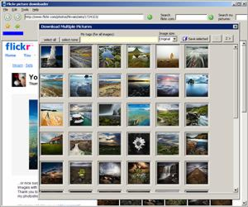 Flickr Downloader screenshot