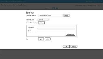 FLICKR FAST DOWNLOADER screenshot 3