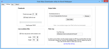 Flickr Mass Downloader screenshot 2