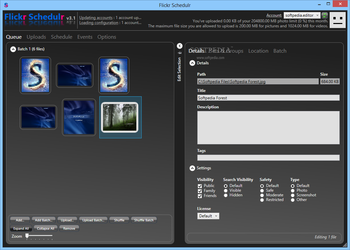 Flickr Schedulr screenshot