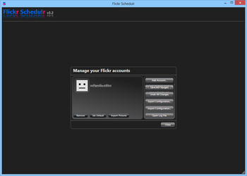 Flickr Schedulr Portable screenshot