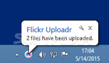 Flickr Uploadr screenshot