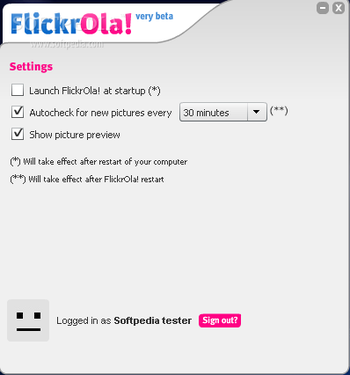 FlickrOla! screenshot