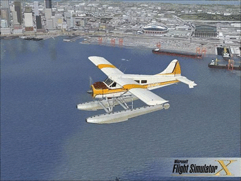 Flight Simulator X demo screenshot