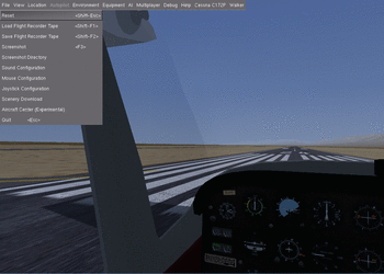 FlightGear screenshot