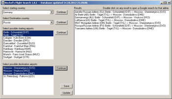 FlightSearch screenshot