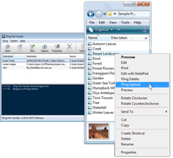 Fling FTP Transfer screenshot