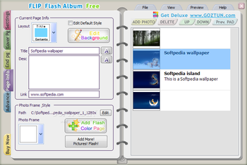 FLIP Flash Album Free screenshot 2