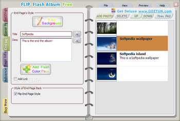 FLIP Flash Album Free screenshot 3