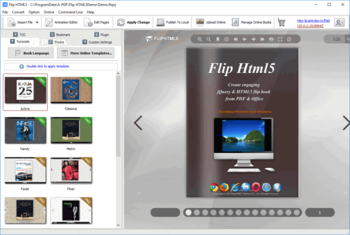 Flip HTML5 screenshot