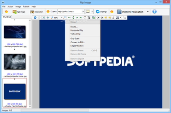 Flip Image screenshot