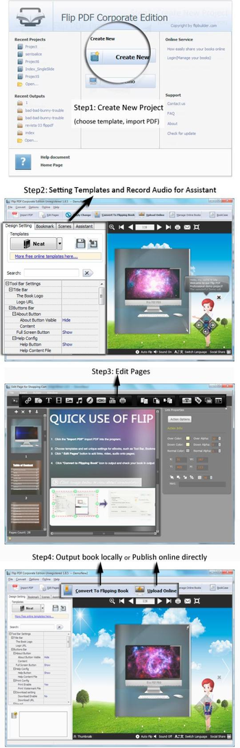Flip PDF Corporate Edition screenshot