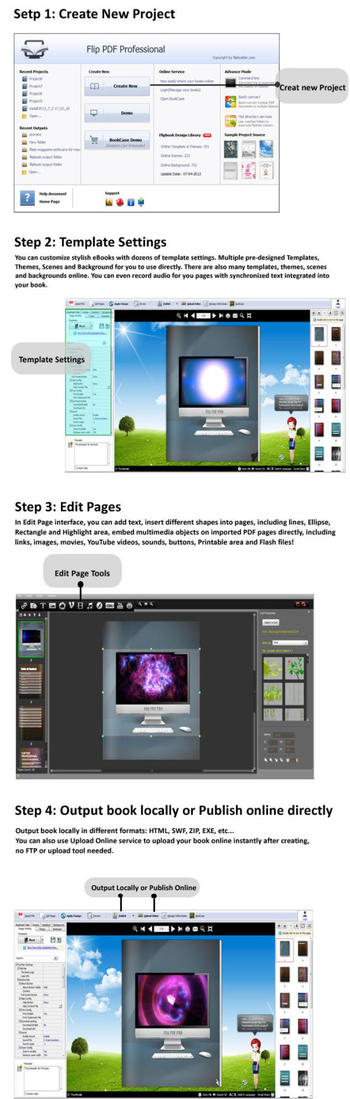 Flip PDF Professional screenshot