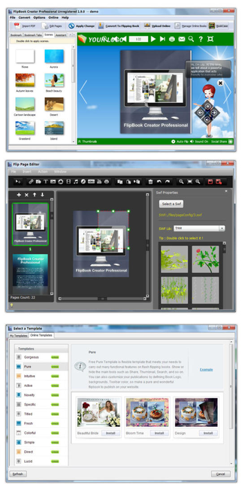 FlipBook Creator Professional screenshot