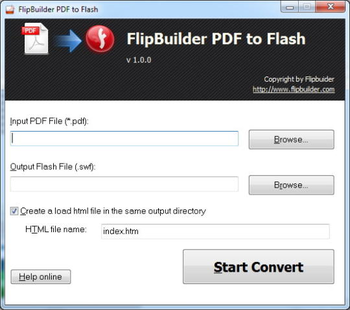 Flipbuilder PDF to Flash screenshot 2