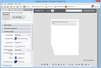 FlippingBook Publisher screenshot