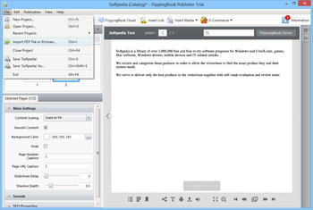 FlippingBook Publisher screenshot 3