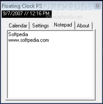 Floating Clock screenshot 3