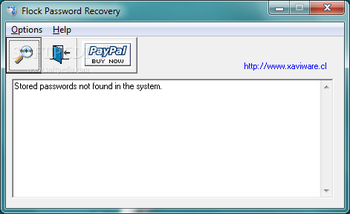 Flock Password Recovery screenshot 2