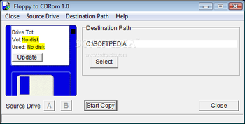 Floppy to CDRom screenshot