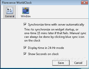 Floresense WorldClock screenshot 2