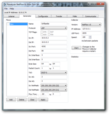 Flowalyzer screenshot 2