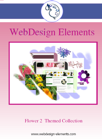 Flower 2 Web Elements screenshot