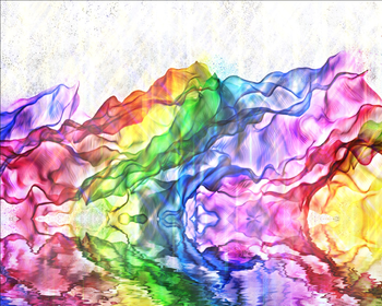 Flowing Colors Screensaver screenshot