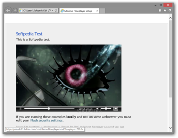 FlowPlayer Flash screenshot
