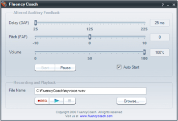 FluencyCoach screenshot