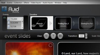 Fluid Desktop screenshot