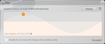 f.lux screenshot 2