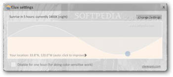 F.lux Portable screenshot