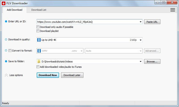 FLV Downloader screenshot 2